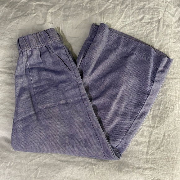 tribe alive Pants - Tribe Alive Everyday Crop Pant- Blue